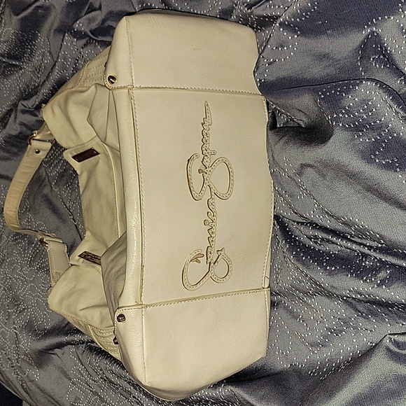 Jessica Simpson PVC Tote in Cream Color - Picture 3 of 9